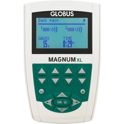 Globus Magnum XL - Dispositivo de Magnetoterapia Ajustável - 2 Canais Globus Magnum XL - Dispositivo de Magnetoterapia Ajustável - 2 Canais