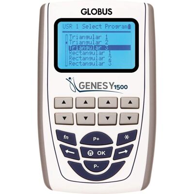 Globus Genesy 1500 Eletroestimulador - Dispositivo multi-terapia Globus Genesy 1500 Eletroestimulador - Dispositivo multi-terapia