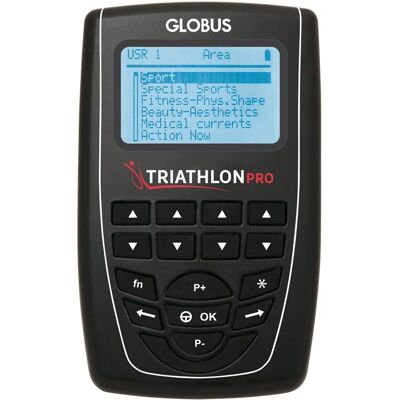 Globus Triathlon Pro - Eletroestimulador para Triatlo Globus Triathlon Pro - Eletroestimulador para Triatlo