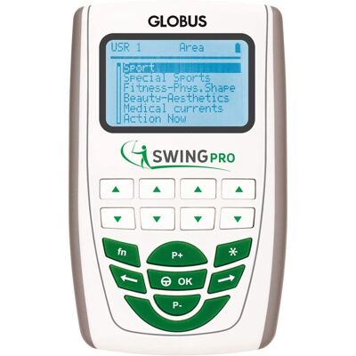 Eletroestimulador Globus Swing Pro - 4 Canais - Esporte & Beleza Eletroestimulador Globus Swing Pro - 4 Canais - Esporte & Beleza