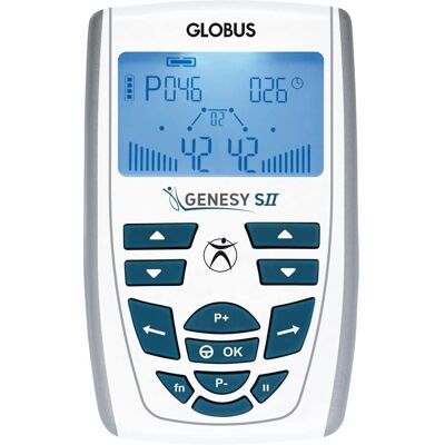 Globus Genesy S2 Estimulador muscular de 2 canais - Dor, Esporte, Beleza Globus Genesy S2 Estimulador muscular de 2 canais - Dor, Esporte, Beleza