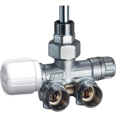 Válvula termostática mono-tubo FAR - Reversible, Sonda metálica, 1/2" Válvula termostática mono-tubo FAR - Reversible, Sonda metálica, 1/2"