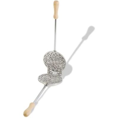 BIERRE STORE - Stampo Ferratelle - 13 cm - Alluminio - Stampo per biscotti BIERRE STORE - Stampo Ferratelle - 13 cm - Alluminio - Stampo per biscotti