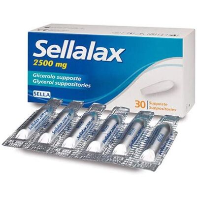 Sella Srl SellaLax Supposte - Sollievo dalla stitichezza Sella Srl SellaLax Supposte - Sollievo dalla stitichezza