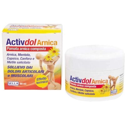 Sella Activdol Arnica - Sollievo Dolori Muscolari & Articolari Sella Activdol Arnica - Sollievo Dolori Muscolari & Articolari