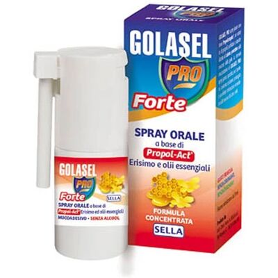 Golasel Pro Spray Forte - Spray per la gola Golasel Pro Spray Forte - Spray per la gola