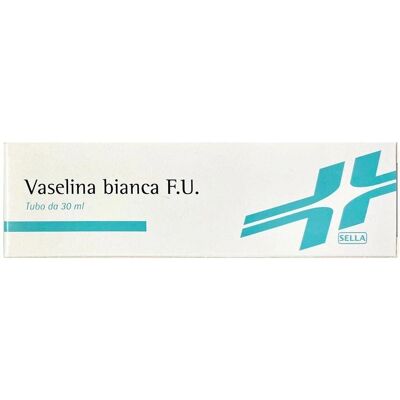 Vaselina Bianca Sella 30ml - Riparazione e Lenitivo Vaselina Bianca Sella 30ml - Riparazione e Lenitivo