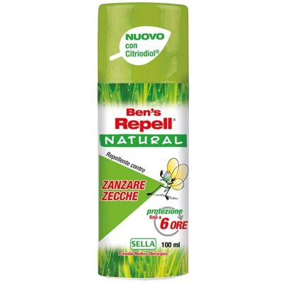 Sella Ben's Repellente Naturale Contro Insetti - Spray 100 ml Sella Ben's Repellente Naturale Contro Insetti - Spray 100 ml