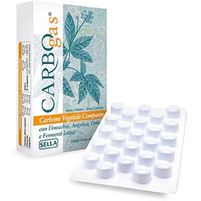Sella Carbogas - Integratore digestivo - 50 compresse Sella Carbogas - Integratore digestivo - 50 compresse