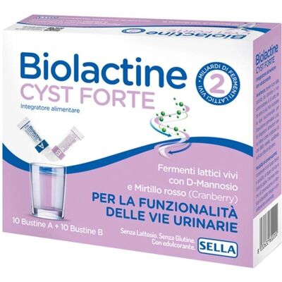 Sella Srl Biolactine Cyst Forte - Integratore vie urinarie - 10 bustine Sella Srl Biolactine Cyst Forte - Integratore vie urinarie - 10 bustine