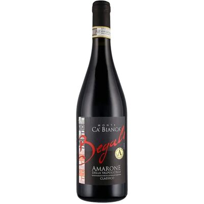 Begali Monte Cà Bianca Amarone della Valpolicella Classico Reserva 2018 - Publicité Begali Monte Cà Bianca Amarone della Valpolicella Classico Reserva 2018 - Publicité