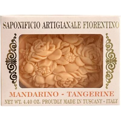 Saponificio Artigianale Fiorentino Mandarino - Naturlig Fast Sæbe - 125g Saponificio Artigianale Fiorentino Mandarino - Naturlig Fast Sæbe - 125g