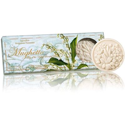 Saponificio Artigianale Fiorentino Lily Of The Valley Set - Coffret de savons - Publicité Saponificio Artigianale Fiorentino Lily Of The Valley Set - Coffret de savons - Publicité