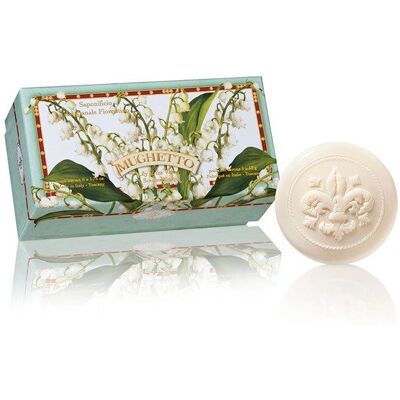 Saponificio Artigianale Fiorentino Lily Of The Valley Set - Set di saponette al Mughetto Saponificio Artigianale Fiorentino Lily Of The Valley Set - Set di saponette al Mughetto