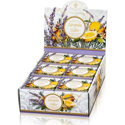 Saponificio Artigianale Fiorentino Lavendel und Zeder Naturseife - Festes Seifenstück Saponificio Artigianale Fiorentino Lavendel und Zeder Naturseife - Festes Seifenstück
