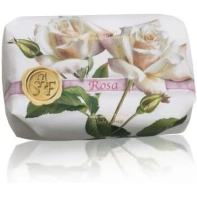 Saponificio Artigianale Fiorentino Rose Duftseife - Natürliche Festseife 200g Saponificio Artigianale Fiorentino Rose Duftseife - Natürliche Festseife 200g