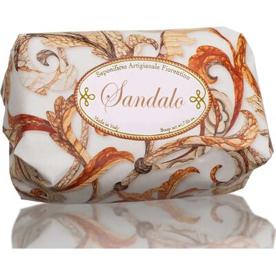Sapone profumato al sandalo di Saponificio Artigianale Fiorentino - 200 g - Sapone Sapone profumato al sandalo di Saponificio Artigianale Fiorentino - 200 g - Sapone