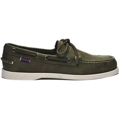 Sebago Portland Crazy H Green Military Moccasins - Moccasins Sebago Portland Crazy H Green Military Moccasins - Moccasins