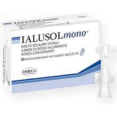Omega Pharma Ialusol Mono Collirio Idratante - Tipo di Occhio Omega Pharma Ialusol Mono Collirio Idratante - Tipo di Occhio