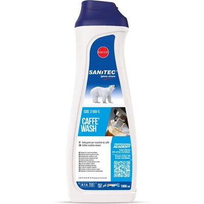 Sanitec Caffè Wash - Detergente concentrato per macchine da caffè - 1L Sanitec Caffè Wash - Detergente concentrato per macchine da caffè - 1L