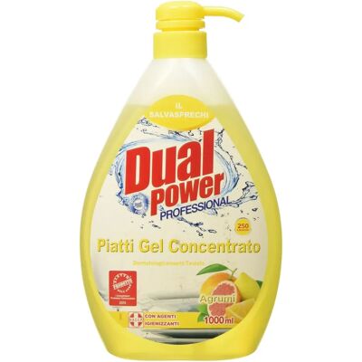 Dual Power Gel Piatti Agrumi - Gel per piatti Dual Power Gel Piatti Agrumi - Gel per piatti