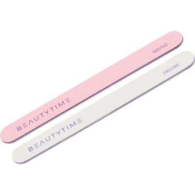 Lima unghie Beautytime - Grana 150/240 - Strumenti per manicure di alta qualità Lima unghie Beautytime - Grana 150/240 - Strumenti per manicure di alta qualità