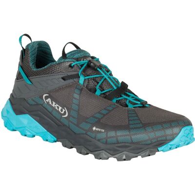 AKU Flyrock GTX Zwart - Turquoise Wandelschoenen - Off-road avontuur AKU Flyrock GTX Zwart - Turquoise Wandelschoenen - Off-road avontuur