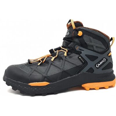 AKU Rocket Mid Gtx Nero-Arancione - Scarpe da Trekking AKU Rocket Mid Gtx Nero-Arancione - Scarpe da Trekking