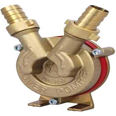 ROVER Pompa in Ottone Autoaspirante 20mm - Acqua Olio Benzina ROVER Pompa in Ottone Autoaspirante 20mm - Acqua Olio Benzina