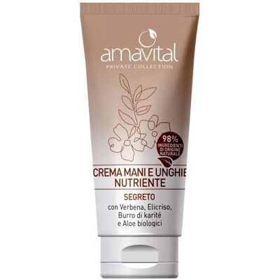 Crema Mani e Unghie con Burro di Karité - Amavital Crema Mani e Unghie con Burro di Karité - Amavital