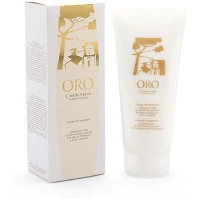 Emulsione Idratante Profonda con Oro Colloidale - Cura della Pelle 200ml Emulsione Idratante Profonda con Oro Colloidale - Cura della Pelle 200ml
