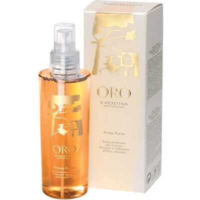 Officine Cleman Srl Exenthia Mediterranea Oro Aqua Aurea - Acqua Profumata Per Il Corpo Officine Cleman Srl Exenthia Mediterranea Oro Aqua Aurea - Acqua Profumata Per Il Corpo