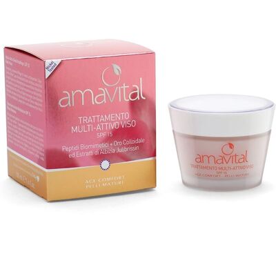 Oficine Cleman Srl Amavital Trattamento Multi Attivo SPF15 Oficine Cleman Srl Amavital Trattamento Multi Attivo SPF15