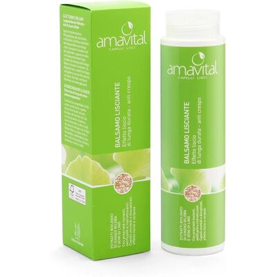 Balsamo Capelli Bio Amavital - Anti crespo, Durata lunga, 250ml Balsamo Capelli Bio Amavital - Anti crespo, Durata lunga, 250ml