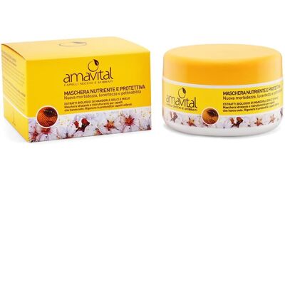 Officine Cleman Maschera Capelli Amavital - Nutriente e Protettiva - 300ml Officine Cleman Maschera Capelli Amavital - Nutriente e Protettiva - 300ml