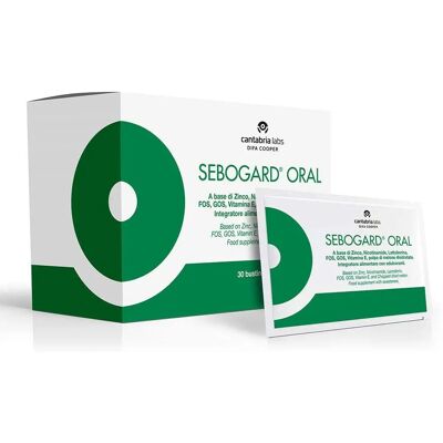 Difa Cooper Sebogard Oral - Supporto pelle & acne - 30 bustine Difa Cooper Sebogard Oral - Supporto pelle & acne - 30 bustine