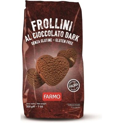 Farmo Czekoladowe Bezglutenowe Herbatniki - 200g Farmo Czekoladowe Bezglutenowe Herbatniki - 200g