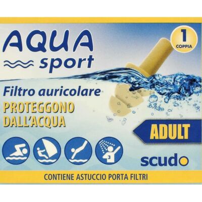 PASQUALI Srl Tappi Auricolari Sport Acquatici - Per Adulti PASQUALI Srl Tappi Auricolari Sport Acquatici - Per Adulti