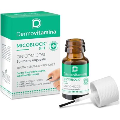 Pasquali Srl Dermovitamina Micoblock Soluzione Unghie - 7ml Pasquali Srl Dermovitamina Micoblock Soluzione Unghie - 7ml