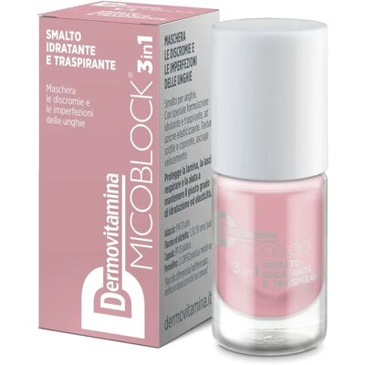 PASQUALI Srl Micoblock 3 in 1 Smalto Idratante e Traspirante Nude PASQUALI Srl Micoblock 3 in 1 Smalto Idratante e Traspirante Nude