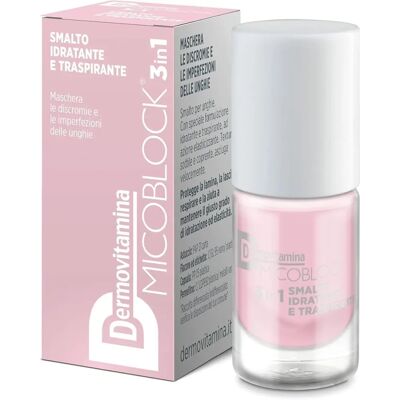 Pasquali Srl Micoblock 3 in 1 Rosa - Smalto per Unghie Pasquali Srl Micoblock 3 in 1 Rosa - Smalto per Unghie