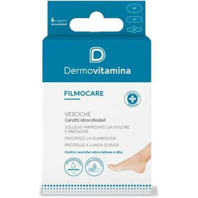 Dermovitamina Filmocare Patch Hydrocolloïde pour Ampoules - 6 pcs Dermovitamina Filmocare Patch Hydrocolloïde pour Ampoules - 6 pcs