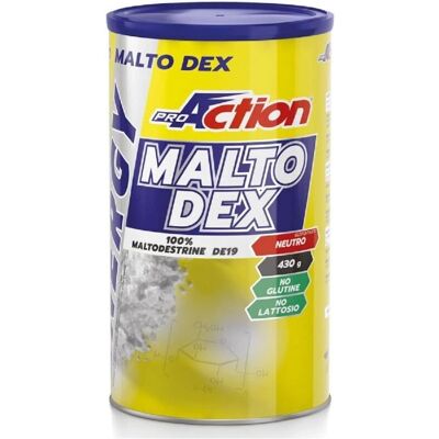 Proaction Malto Dex Energy - 430g Integratore Energetico Proaction Malto Dex Energy - 430g Integratore Energetico