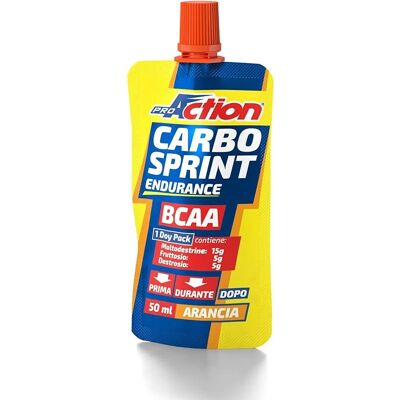 Proaction Carbo Sprint Endurance BCAA Arancia - Integratore Alimentare Proaction Carbo Sprint Endurance BCAA Arancia - Integratore Alimentare