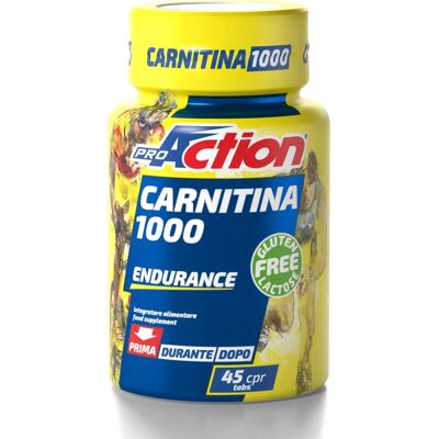 Proaction Carnitina 1000 - Integratore di Energia Proaction Carnitina 1000 - Integratore di Energia