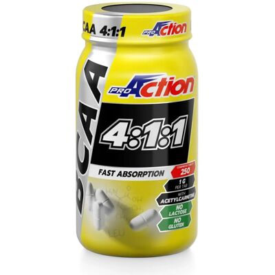 ProAction BCAA Gold 250 Compresse - Integratore Alimentare ProAction BCAA Gold 250 Compresse - Integratore Alimentare