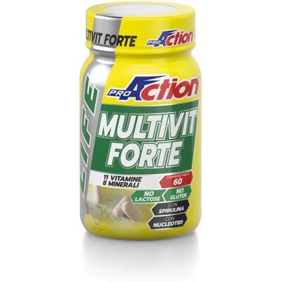 Proaction Multivitaminico Forte 60 Compresse - Integratore Multivitaminico Proaction Multivitaminico Forte 60 Compresse - Integratore Multivitaminico