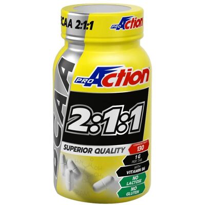 ProAction BCAA 2:1:1 - Integratore alimentare ProAction BCAA 2:1:1 - Integratore alimentare