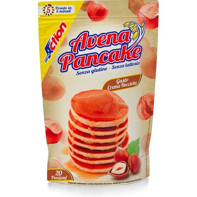 Proaction Pancake di avena con crema di nocciola - Mix per pancakes Proaction Pancake di avena con crema di nocciola - Mix per pancakes