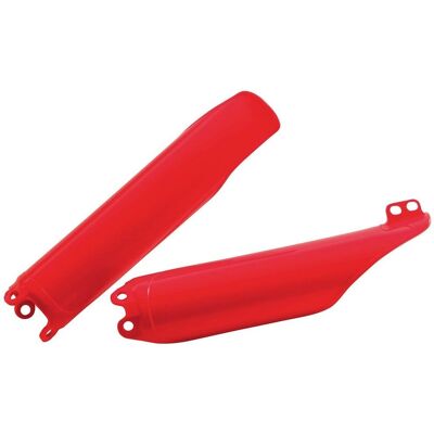 Protections de fourche Race Tech - Rouge - Honda CRF450R/RX - Publicité Protections de fourche Race Tech - Rouge - Honda CRF450R/RX - Publicité